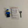 Lego City Snowplow Driver minifigure Image 3