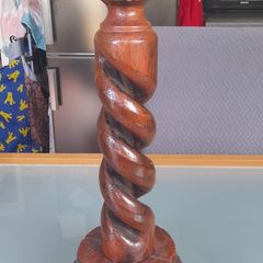 Mid century french twist plant stand
