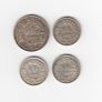 Switzerland, 4 x 83.5% Silver Coins,  (No: 408) Image 2