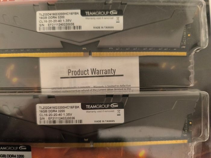 DDR 4 T-Force Vulcan Z Kit 32gb 16x2 3200