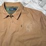 Ralph Lauren Polo Mens Tan Bomber Style Jacket Size XL Image 3