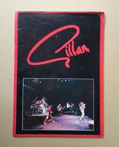IAN GILLAN vintage tour programme ROCK METAL