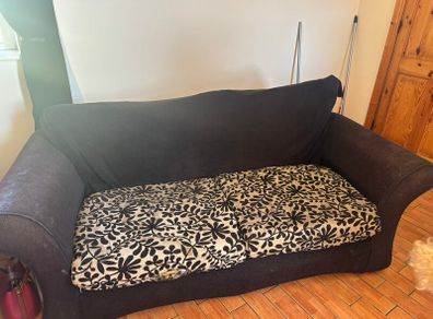 Sofa and matching armchair