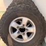 16"BF goodrich tyres and original Rims for Land cruiser 100 series Image 2