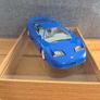 Vintage Bburago Bugatti EB 110 (1991) Blue Diecast Model Car 1/24, Image 3