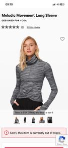 lululemon long sleeve top