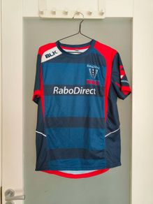 BLK Melbourne Rebels rugby performance training Jersey