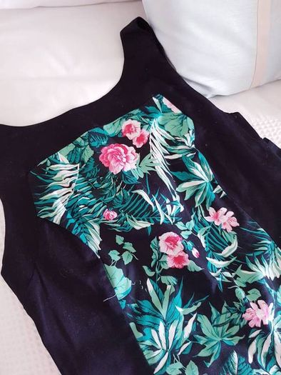 Floral Cotton Dress - Size 14