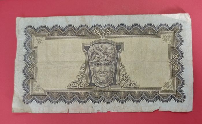 Irish 1967 Lavery Five pound banknote in Fine condition