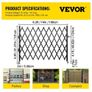 Single Folding Security Gate,  Folding Door Gate, Steel Accordion Security Gate, Flexible Expanding Security Gate, 360 Rolling Barricade Gate, Scissor Gate or Door with Padlock Image 5