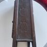 Antique Hand Carved Tall wooden Trinket Image 6