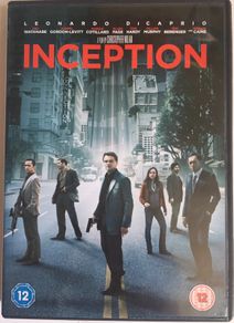 Inception (Christopher Nolan Fil) [2010] Leonardo DiCaprio, Marion Cotillard, Elliot Page,Tom Hardy, Cillian Murphy, Ken Watanabe, Joseph Gordon-Levitt, Tom Berenger & Michael Caine [Movie DVD] Academy Award Winner