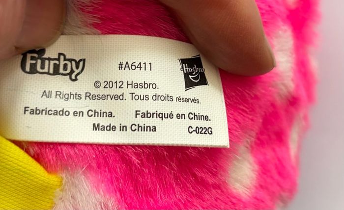 Furby Boom-Model No #A6411