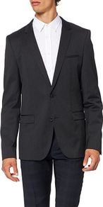 HUGO BOSS Men's Alisters Suit Jacket, Black Large