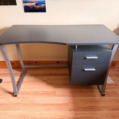 Modern Ergonomic Home Office Desk with Drawers  P