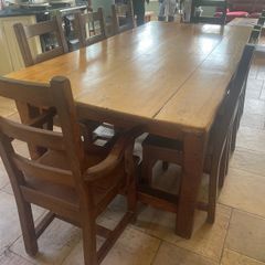 Rustic Farmhouse table and chairs