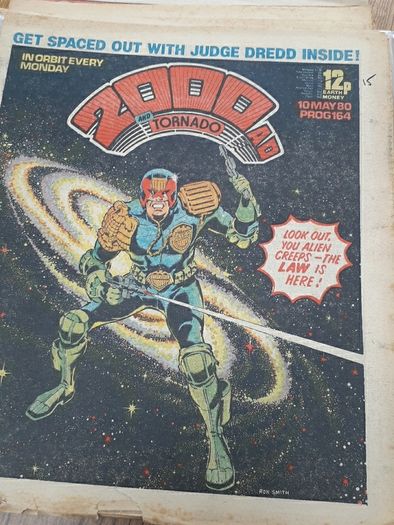 2000ad progs in the 100s.