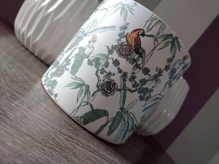 Set of x3 Ceramic Indoor Plant Pots