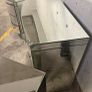 Bow Fronted Mirrored Glass Chest Image 3