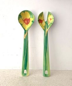 Vintage Italian Serving Spoons