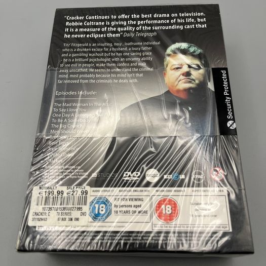 Cracker: The Complete Collection DVD Box Set (2008) - Brand New Sealed