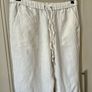 Saks Fifth Avenue pure linen pants (10) Image 3