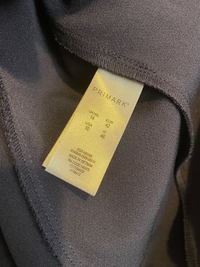 Primark navy open style blazer size 14