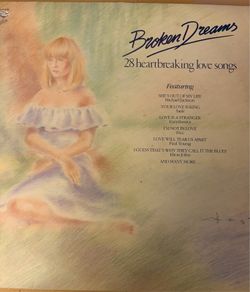 Broken Dreams 28 Heartbreaking Love Songs 1984 Double Vinyl LP
