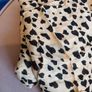 Black and taupe cowl ladies scarf Image 2