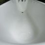 Cast iron bath with taps Image 9