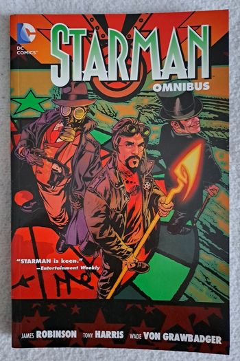 STARMAN OMNIBUS paperback graphic novels. From DC Comics