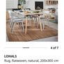 IKEA Lohals rug 2m x 3 Image 4