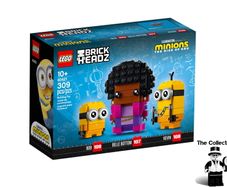 LEGO BrickHeadz Minions Belle Bottom Kevin and Bob Set 40421 Brand New Factory Sealed