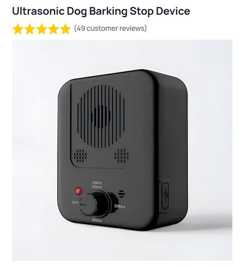 Ultrasonic Dog Barking Stop Device - For Sale