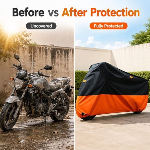XXXL Waterproof Motorbike Cover UV Dust Protection