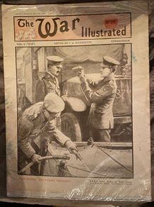 militaria: war illustration magazine,  1918