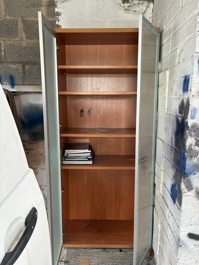 Large Storage Press with Shelves