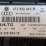 a6c6 4F 2004-2011 audi klimatronic air condition unit 3 zone 4F2 820 043 M Image 3