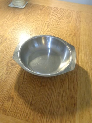 Stainless Steel Soup/Desert Dishes x 3 for Sale