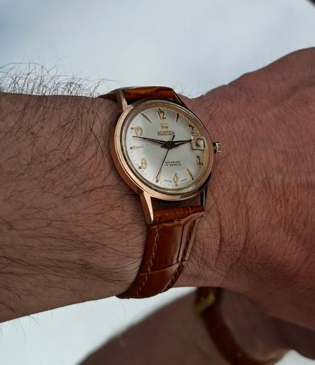Vintage ROAMER Watch Swiss BREVETE Movement
