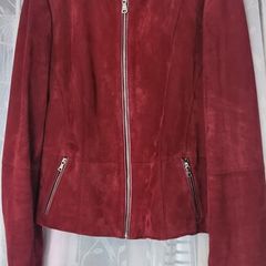 Gorgeous Faux Suede Burgandy Jacket from Gerry Webber size 10