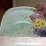 Antique Radford dish with handpainted flowers and handle Image 2