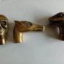 Brass walking stick handle Image 2