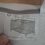 cot mattress plus 2 fitted sheets Image 3