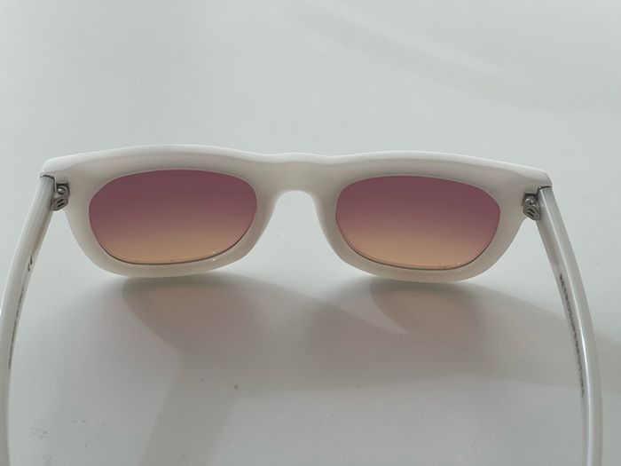 Retrosuperfuture Gradient Pink Lenses Sunglasses Model Ciccio Avorio