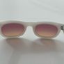 Retrosuperfuture Gradient Pink Lenses Sunglasses Model Ciccio Avorio Image 5