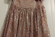 Pink Glitter dress size 8-9