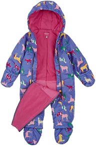 joules fleece lined snowsuit