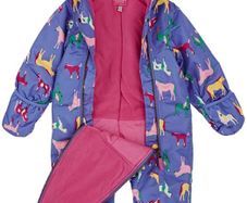 joules fleece lined snowsuit
