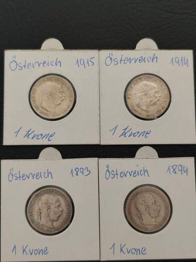 Austrian silver coins